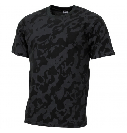 US T-Shirt "Streetstyle" night-camo 140-145 g/m²