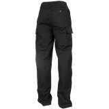 Pantalon en moleskine noir délavé