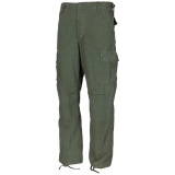 US Kampfhose BDU Rip Stop oliv-stonewashed