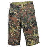 Bermuda BW, Flecktarn, avec poches, MFH