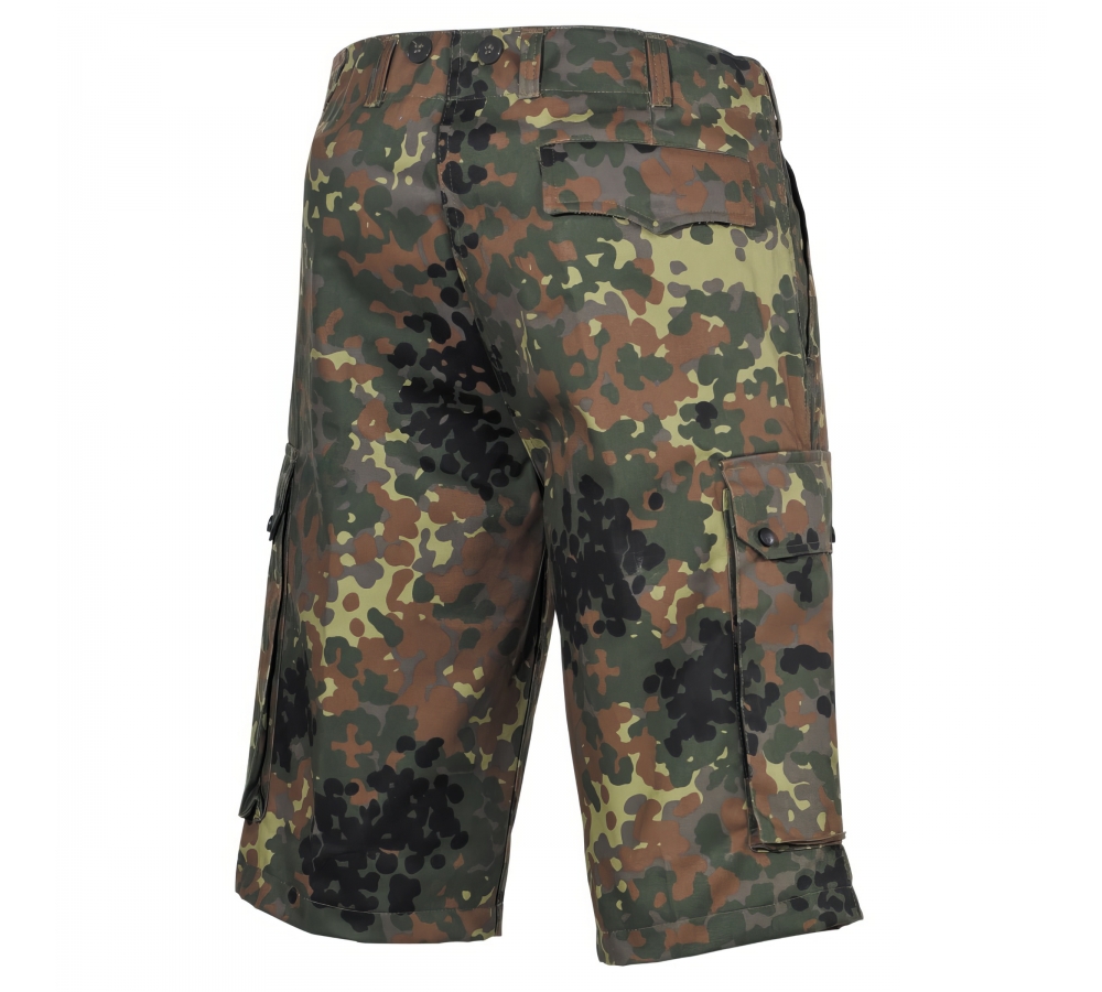 Bermuda BW, Flecktarn, avec poches, MFH