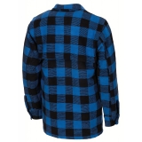 Holzfällerhemd blau-schwarz kariert