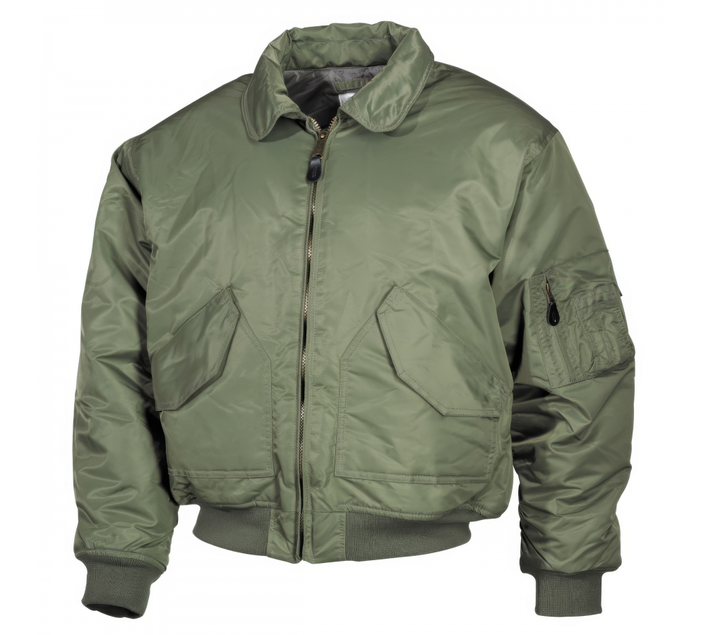 Chaqueta de Vuelo US CWU Verde OD