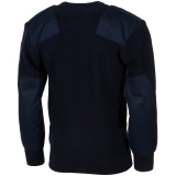 BW Pullover mit Brusttasche blau