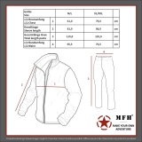 Tarnanzug "Ghillie" 4-teilig woodland