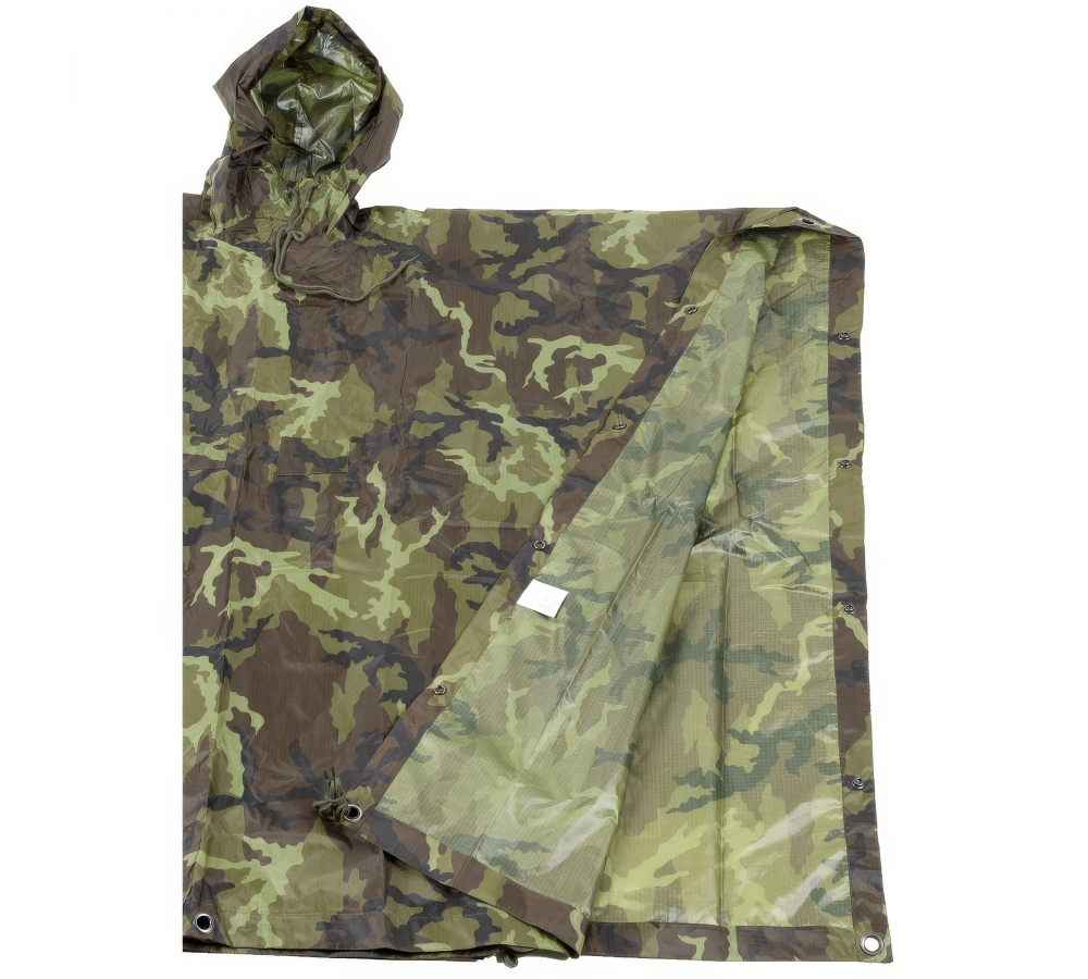 Poncho Rip Stop M 95 CZ tarn ca. 144 x 223 cm