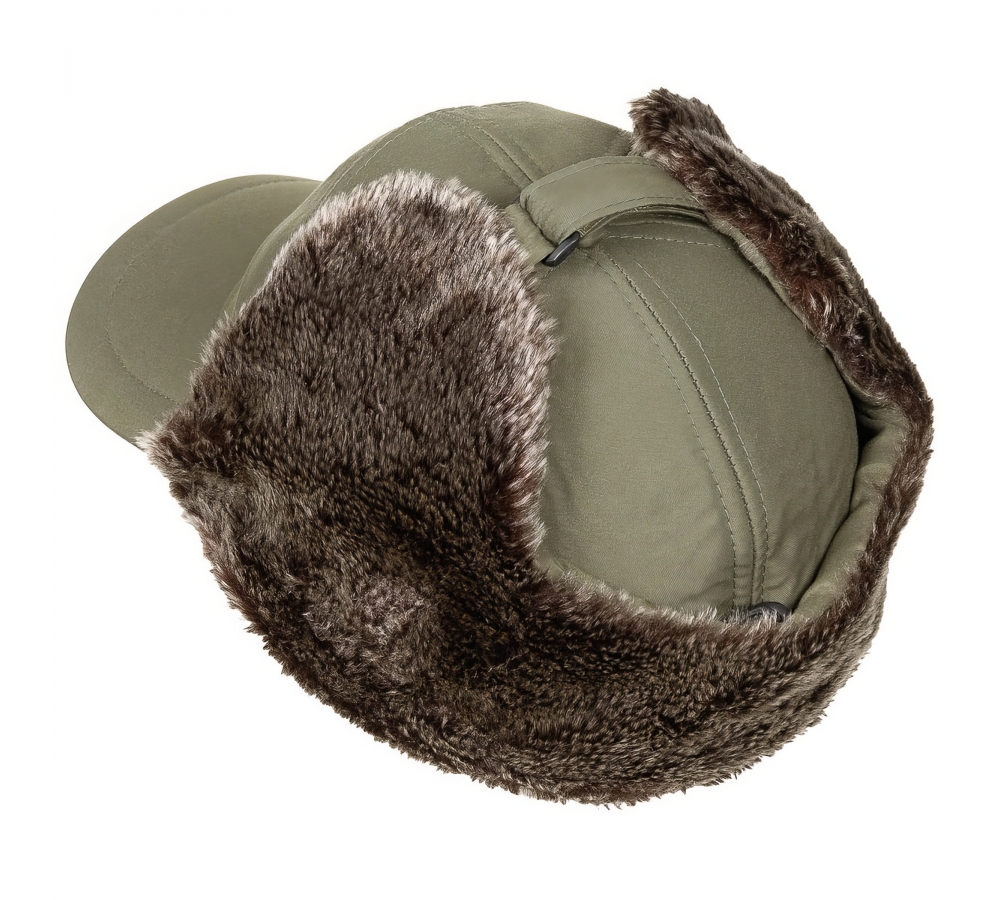 Winter Cap "Trapper" oliv