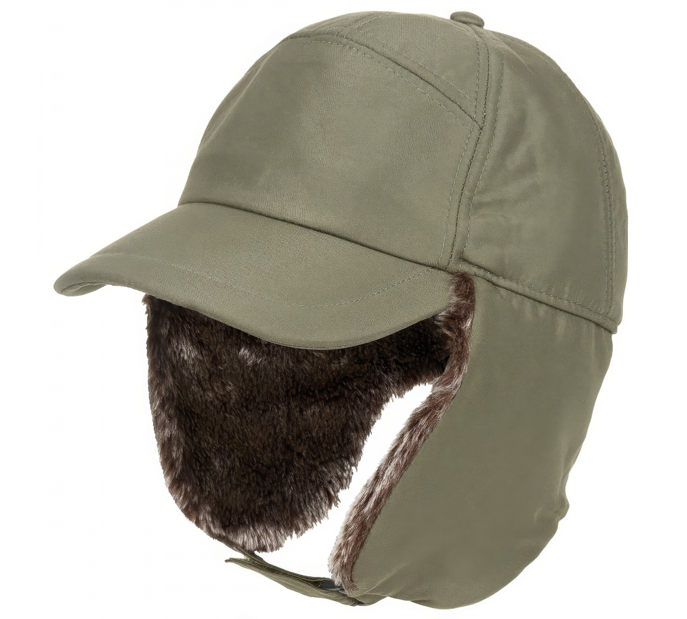 Winter Cap "Trapper" oliv