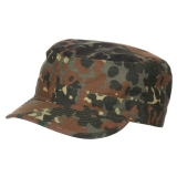 US BDU Feldmütze, Flecktarn, Ripstop, MFH