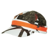 Cap hunter-snow orange Leuchtstreifen