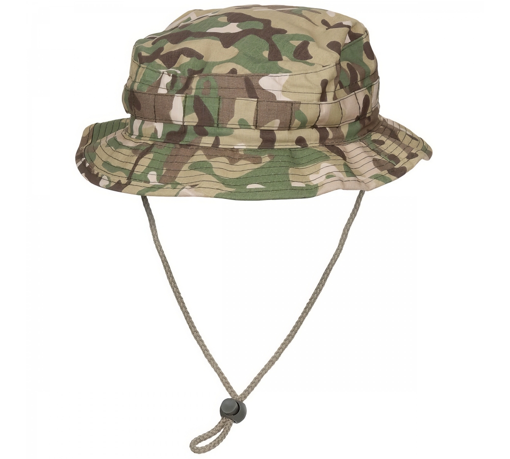 Brit. Buschhut mit Kinnband SF Boonie R/S operation-camo