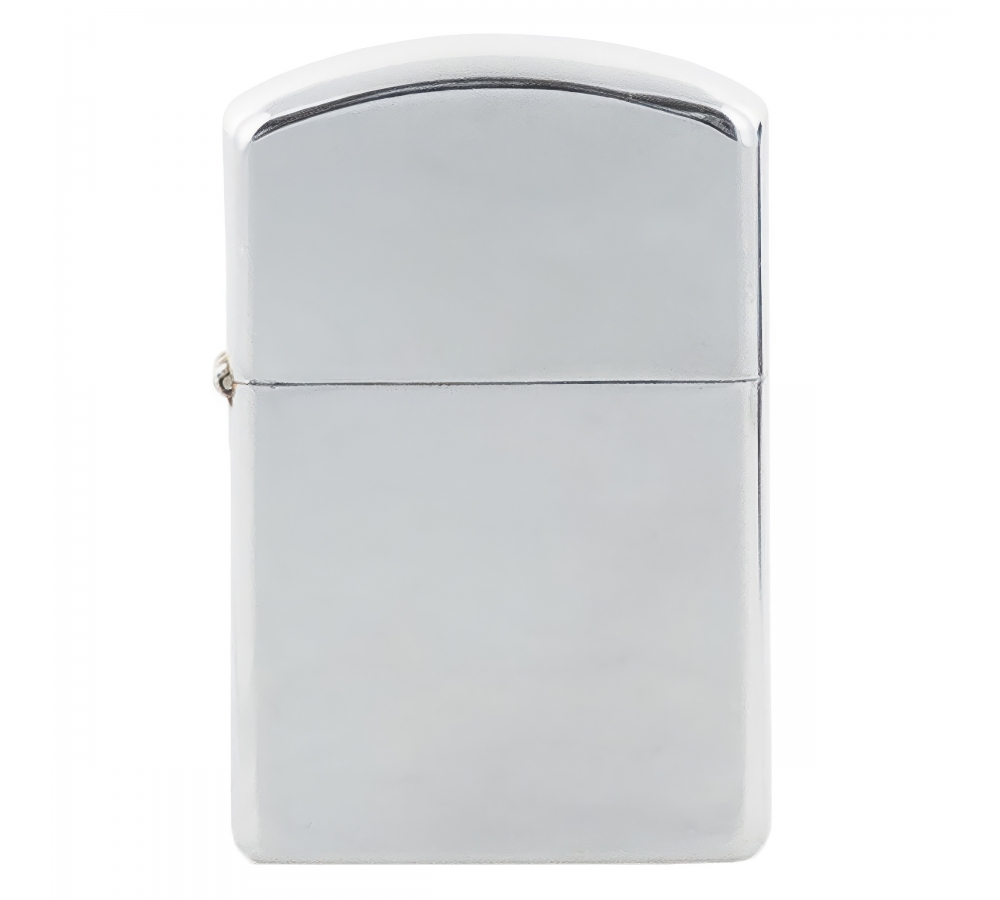 Windproof Lighter chrome polished unfilled