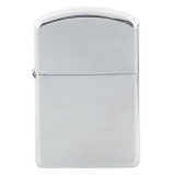 Windproof Lighter chrome polished unfilled