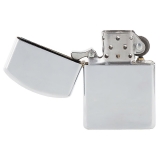 Windproof Lighter chrome polished unfilled