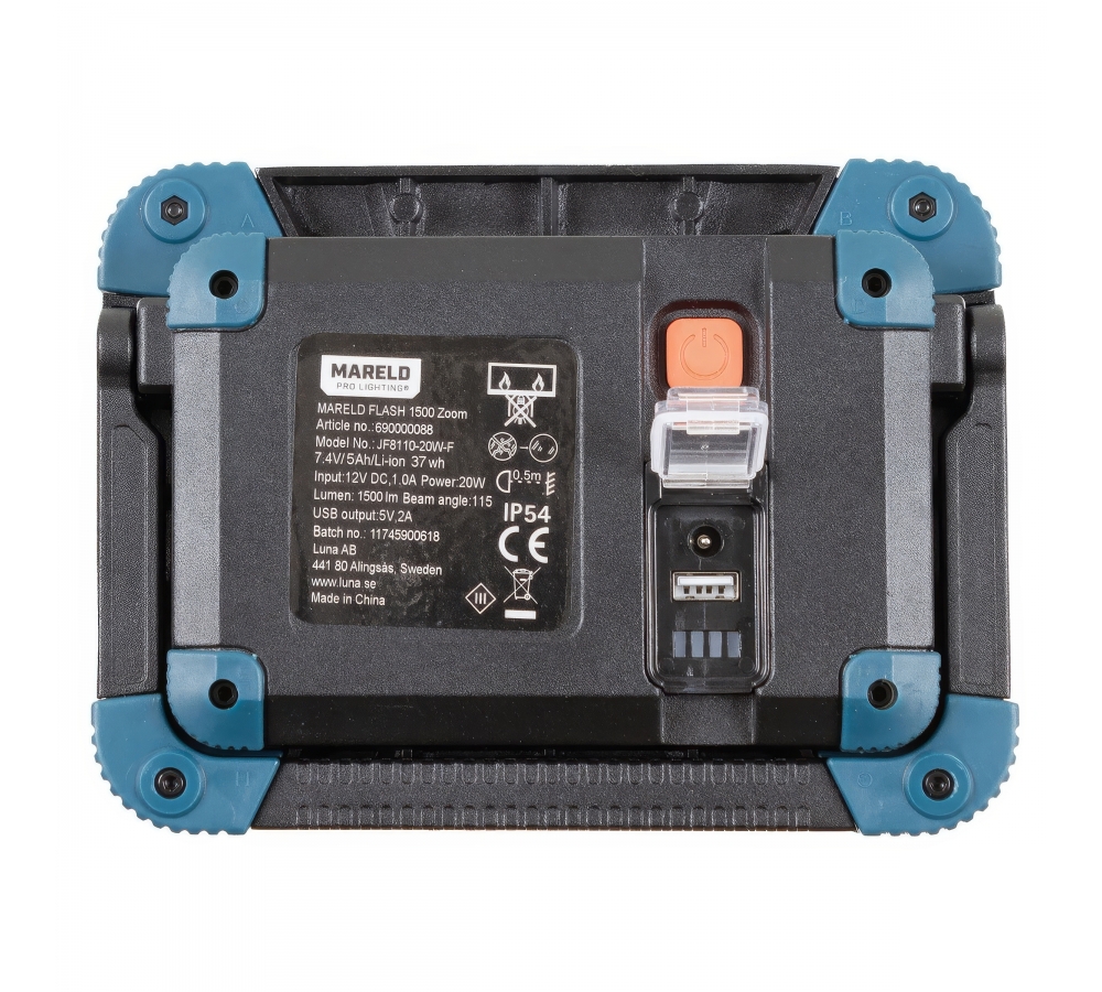 MARELD Work Lamp 1500 RE ZOOM rechargeable