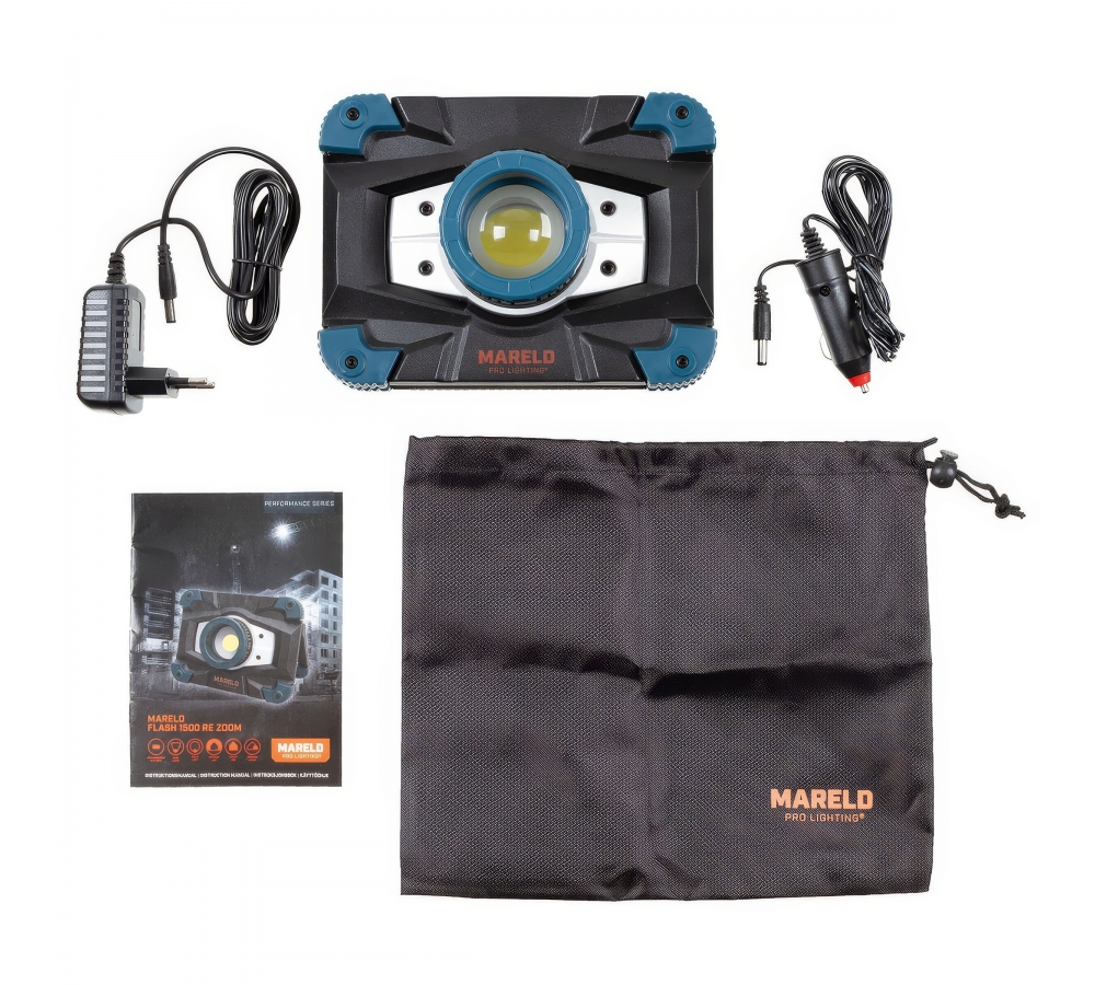 MARELD Work Lamp 1500 RE ZOOM rechargeable