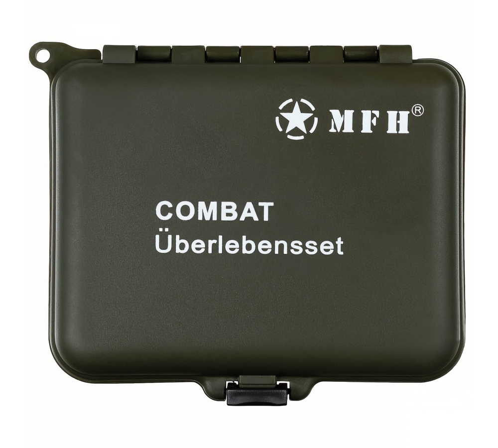 Combat Survival Kit 36-part OD green