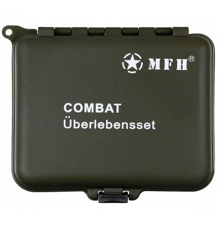 Combat Survival Kit 36-part OD green