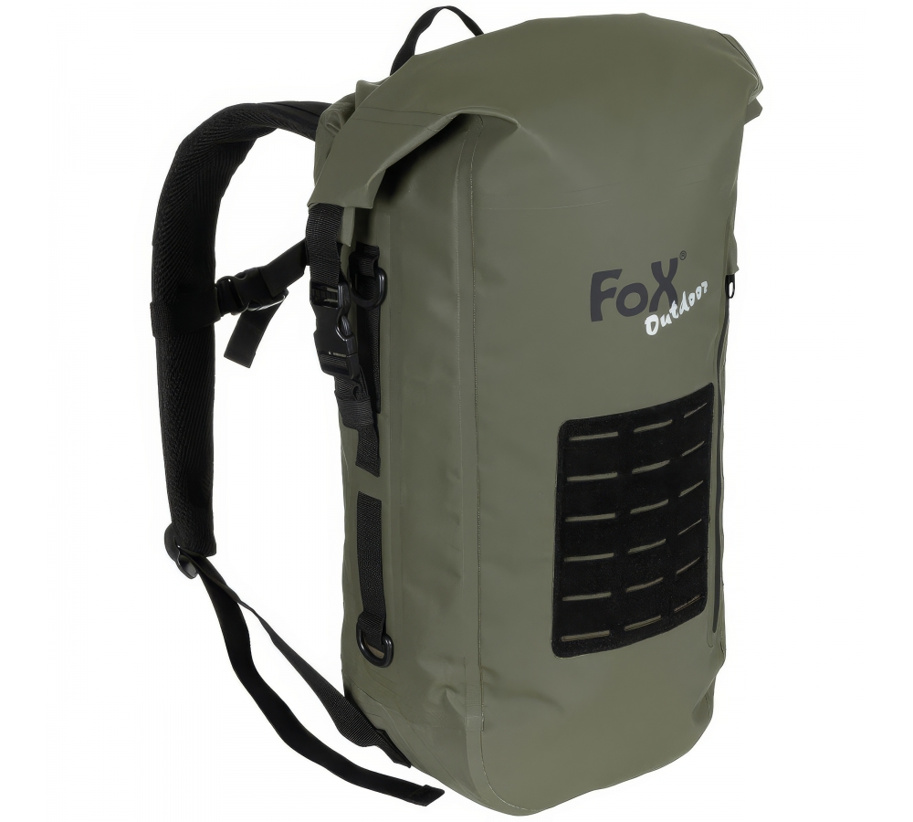 Zaino Dry Pak 30 oliva impermeabile