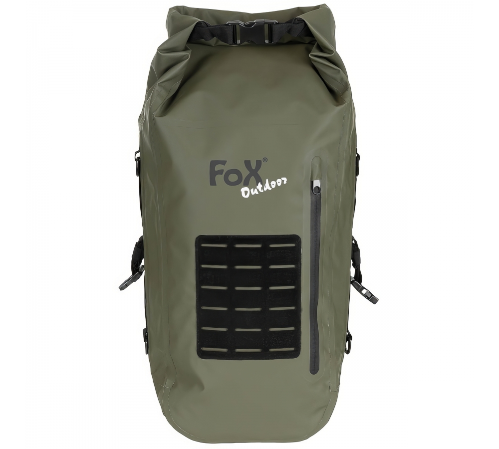 Zaino Dry Pak 30 oliva impermeabile