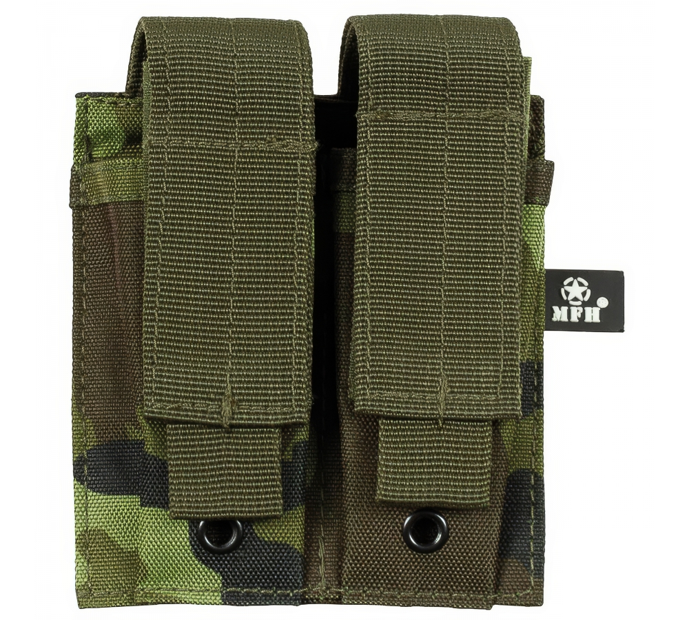 Magazine Pouch double small "MOLLE" M 95 CZ camo