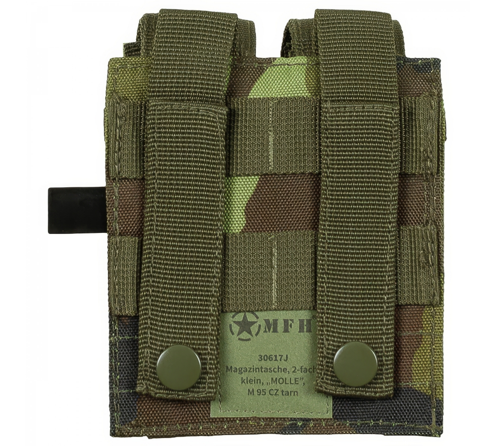 Magazine Pouch double small "MOLLE" M 95 CZ camo