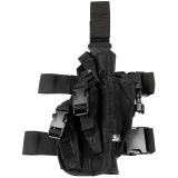 Pistolenbeinholster schwarz rechts