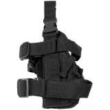 Pistolenbeinholster schwarz rechts