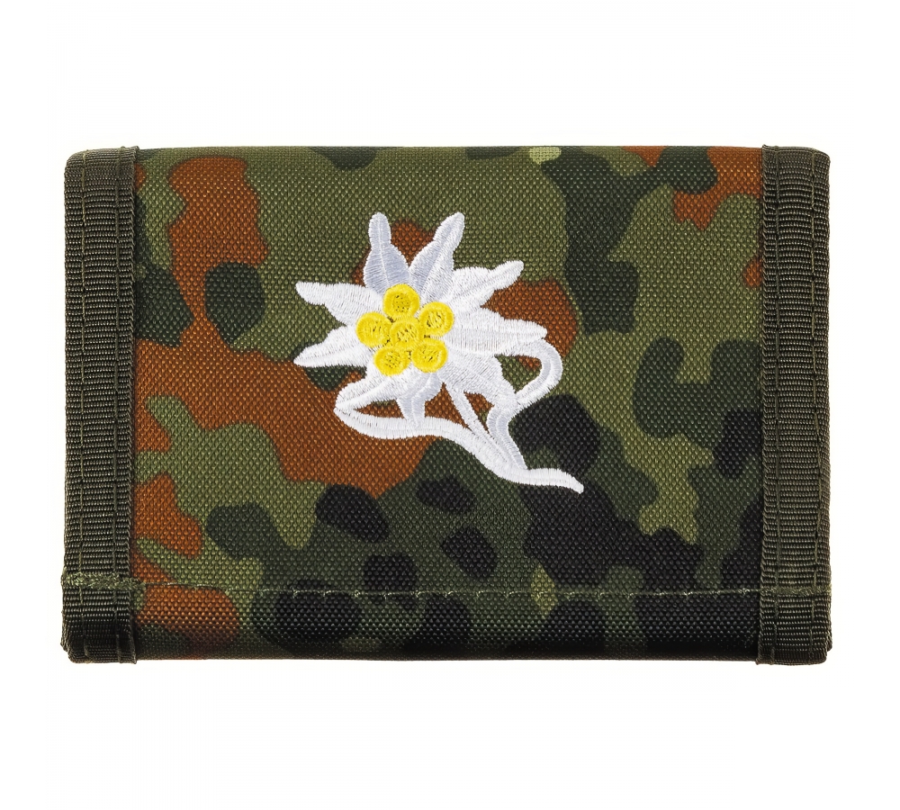 BW Cüzdan flecktarn Edelweiß