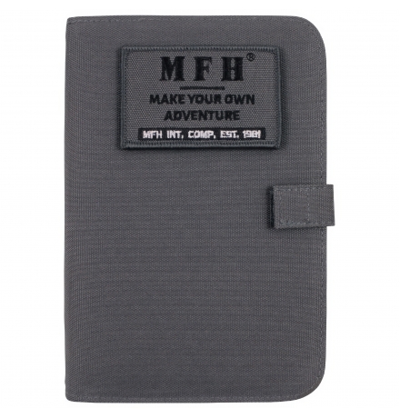 Notebook A6 městská šedá