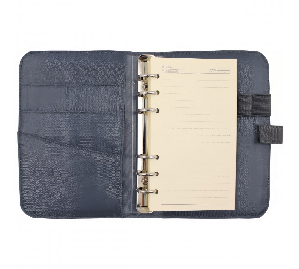 Notebook A6 městská šedá