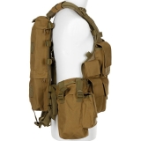 Tactical Weste div. Taschen coyote tan
