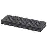 Cuscino Termico Pieghevole Nero