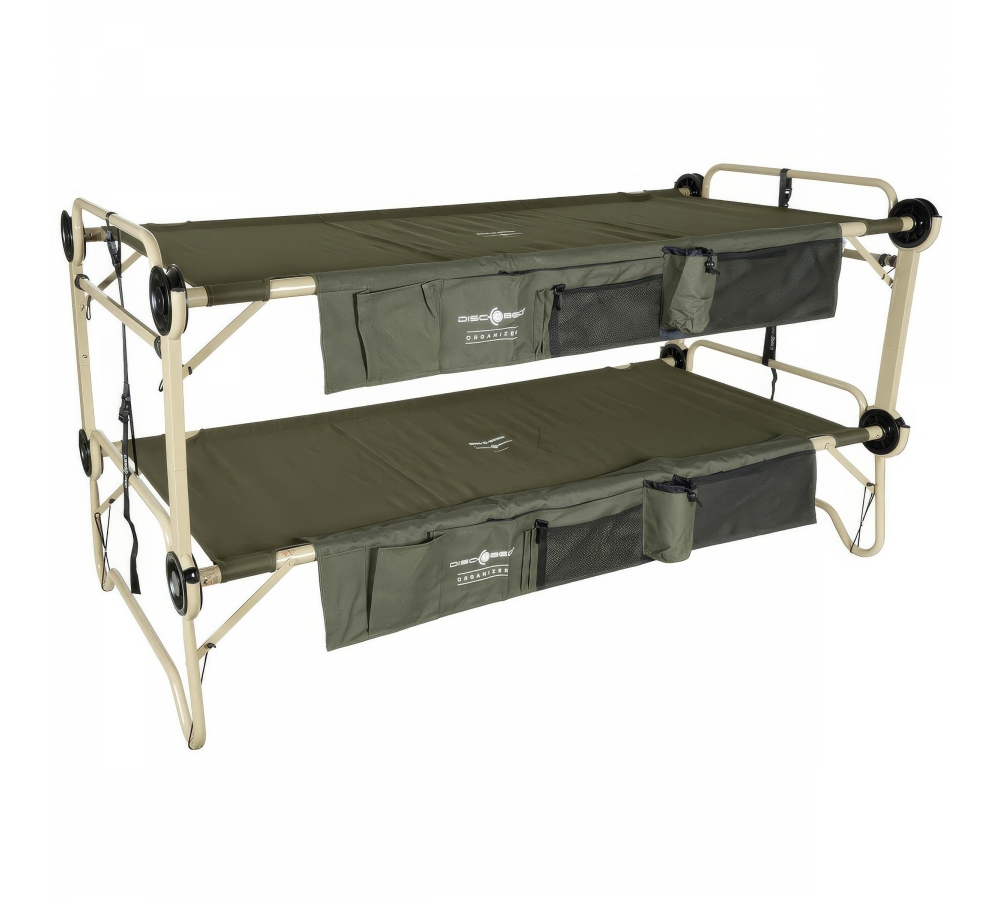 Feldbett Disc-O-Bed "Arm-O-Bunk"m. Seitent. oliv