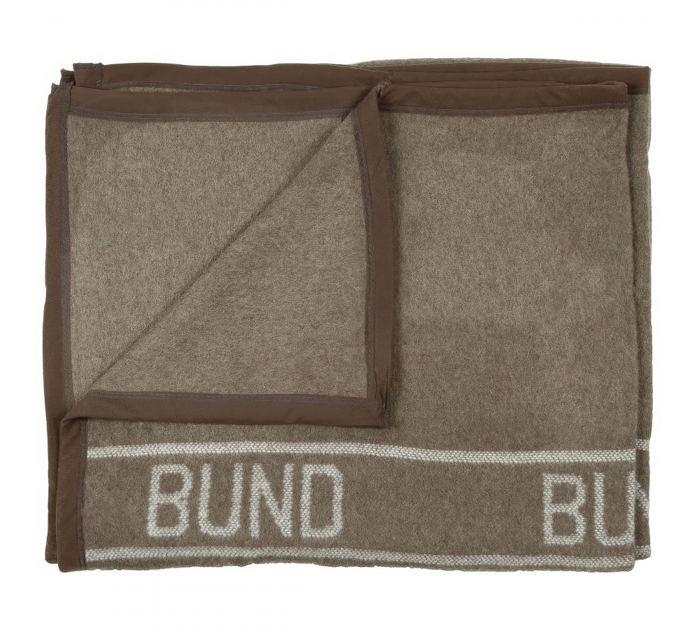 BW Wolldecke braun ca. 220 x 130 cm