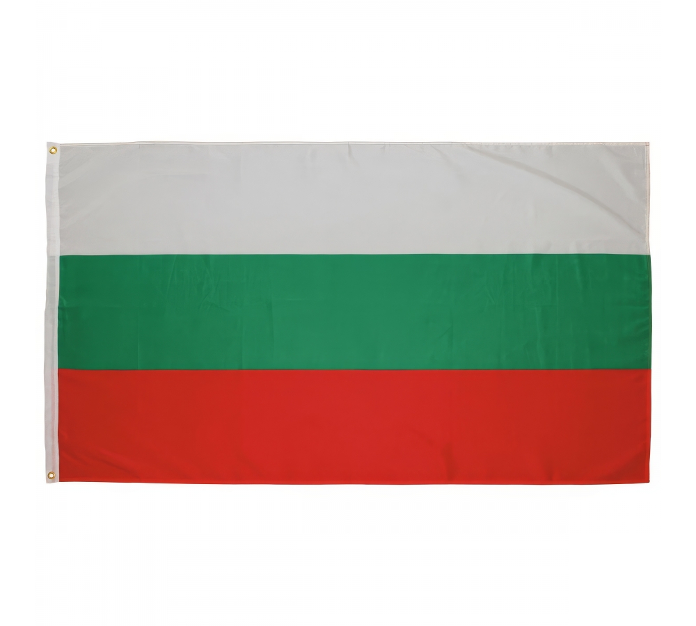 Fahne Bulgarien Polyester 90 x 150 cm