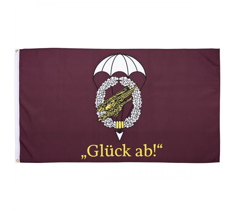 Fahne Fallschirmjäger Polyester 90 x 150 cm