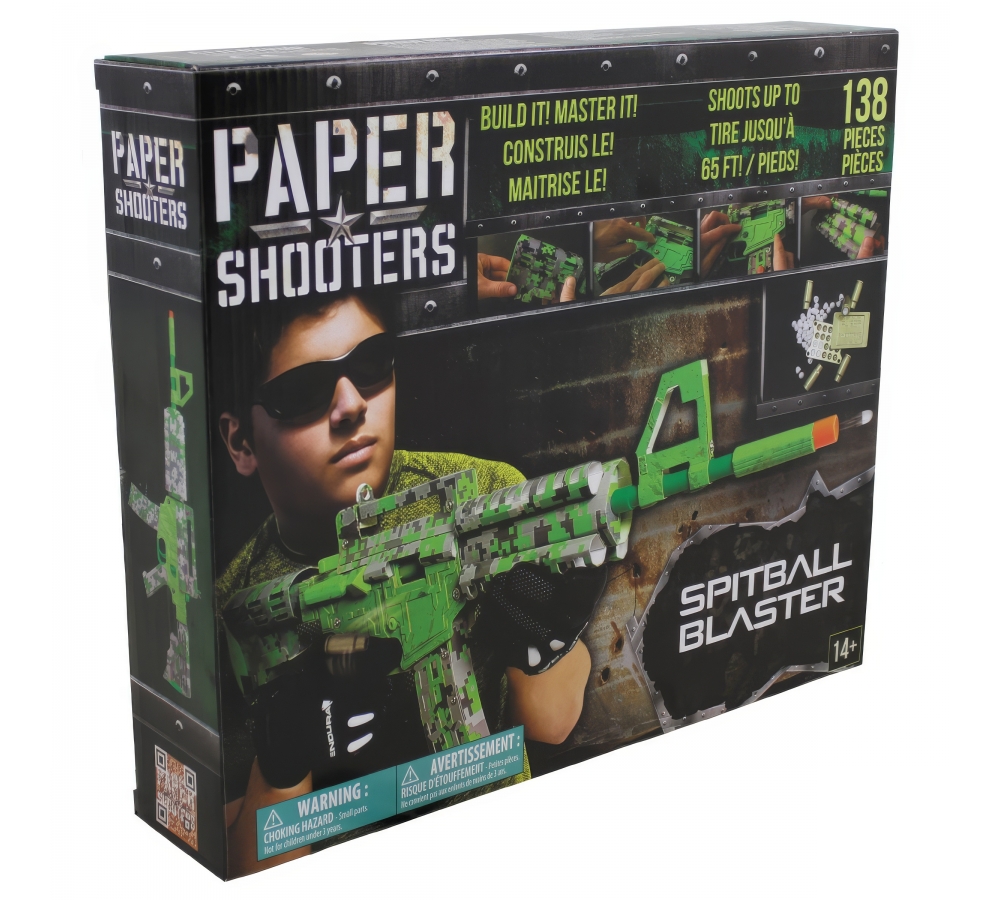 PAPER SHOOTERS Bausatz "Green Spit"
