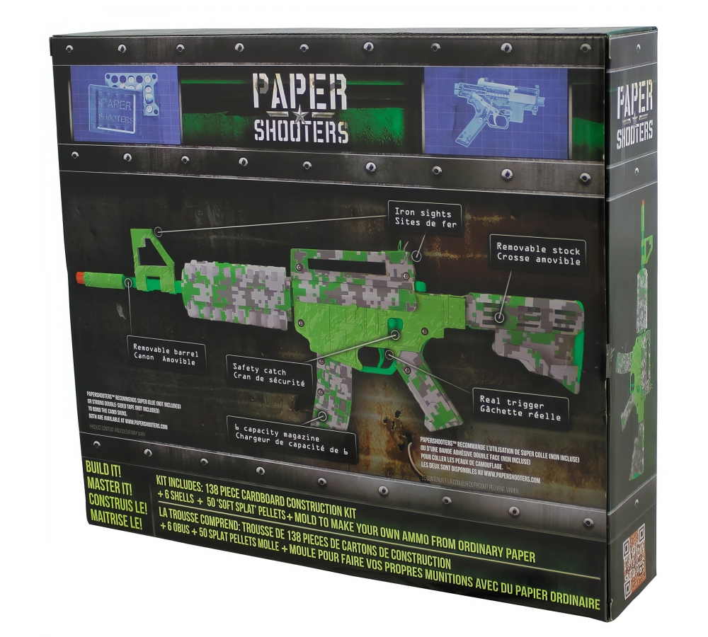 PAPER SHOOTERS Bausatz "Green Spit"