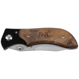 Einhand-Klappmesser mit Edelholzauflagen – FoxOutdoor