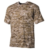 Camiseta de EE. UU. de manga corta desierto digital 170 g/m²