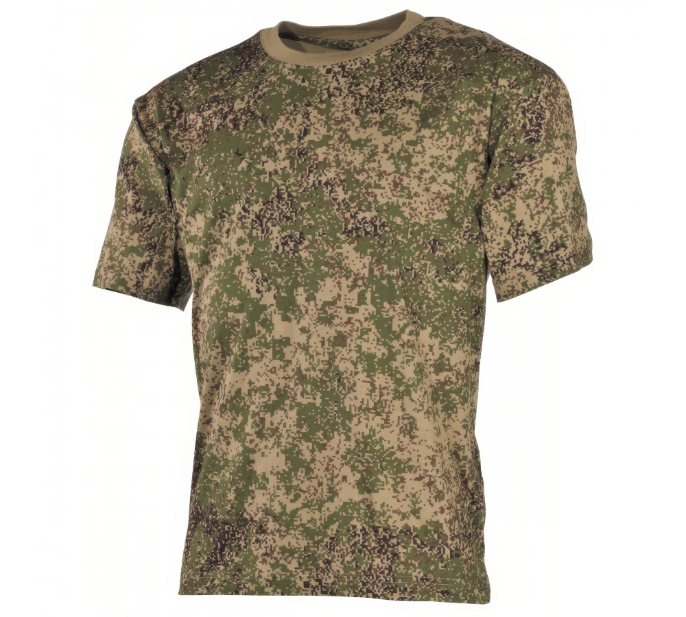 US T-Shirt halbarm russisch digital 170 g/m²