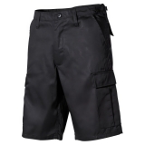 Bermudas BDU noir poches jambe