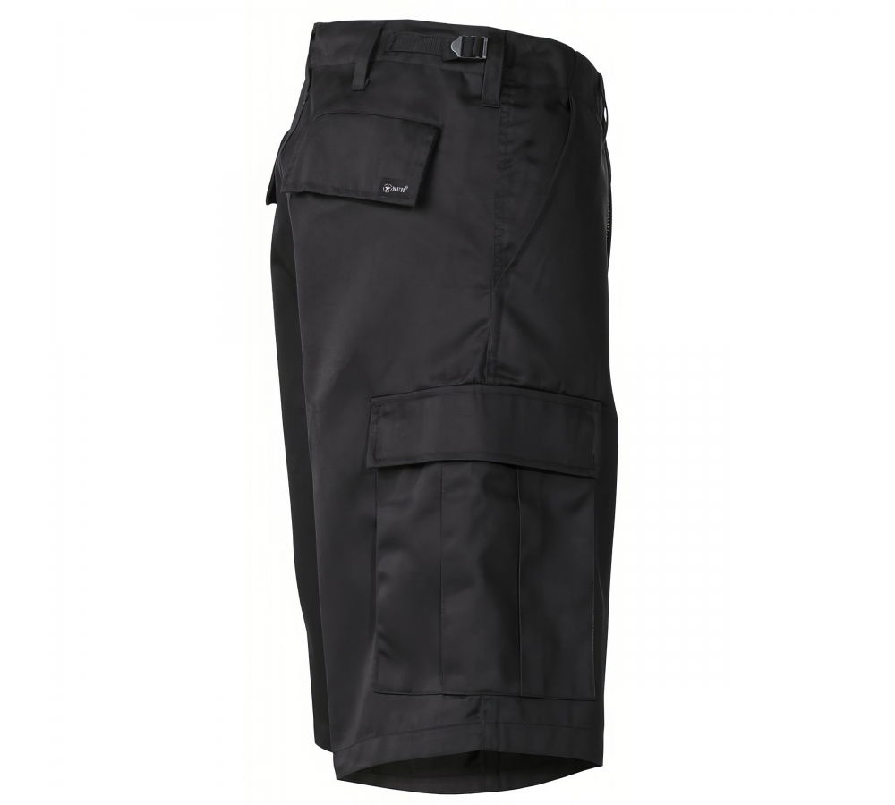 Bermudas BDU noir poches jambe