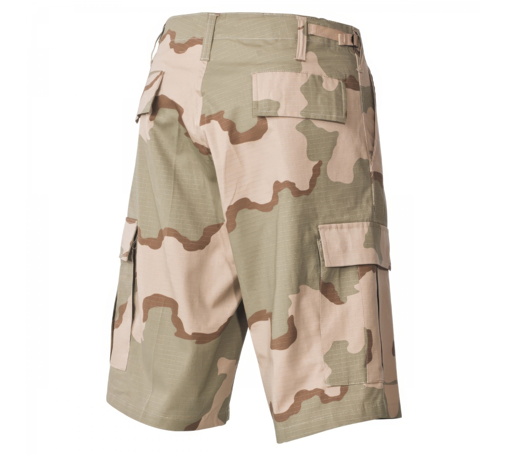 Bermudas BDU Rip Stop 3 col. désert