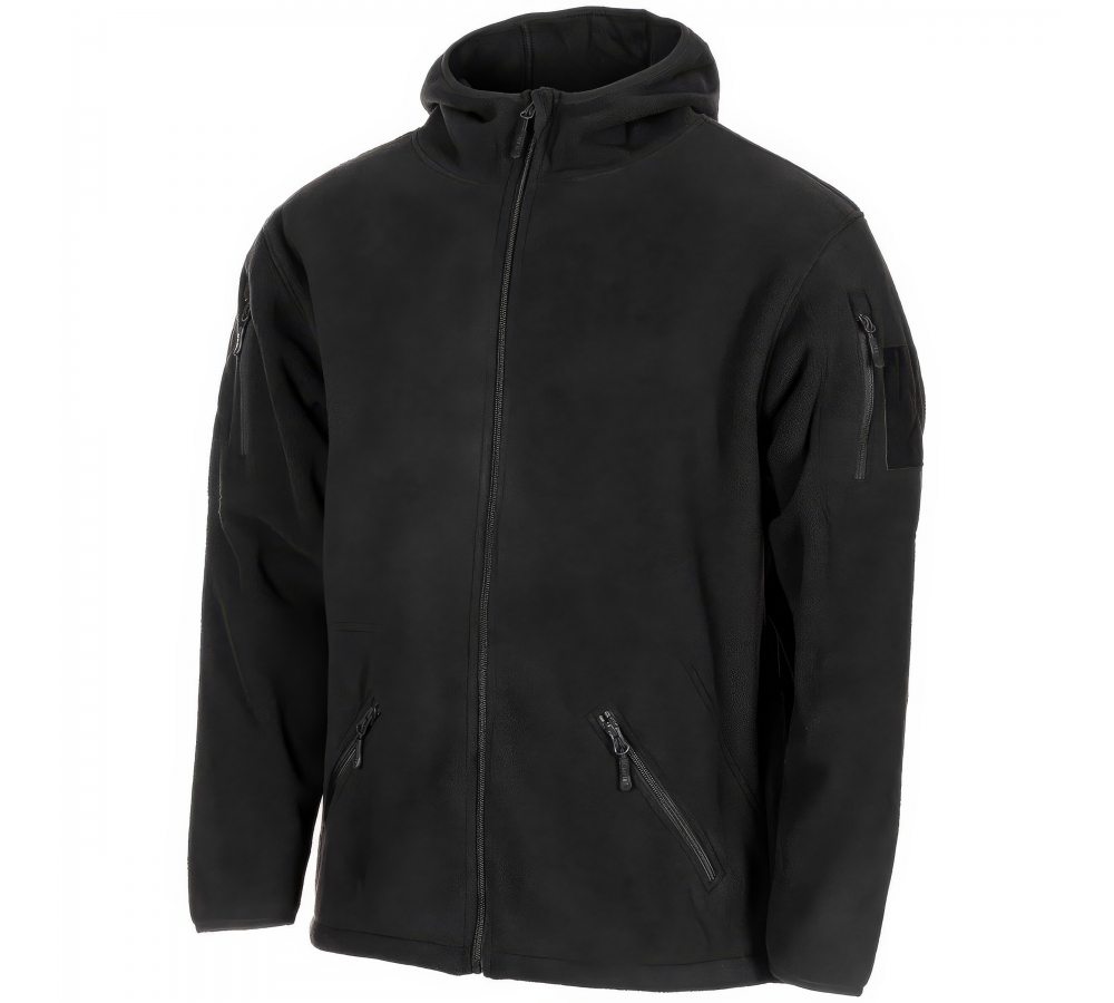 Chaqueta polar Tactical negra