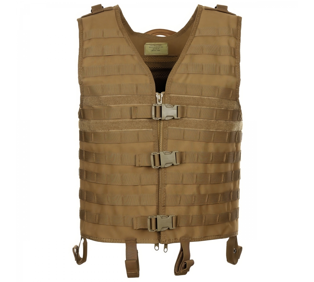 Weste "MOLLE Light" coyote tan