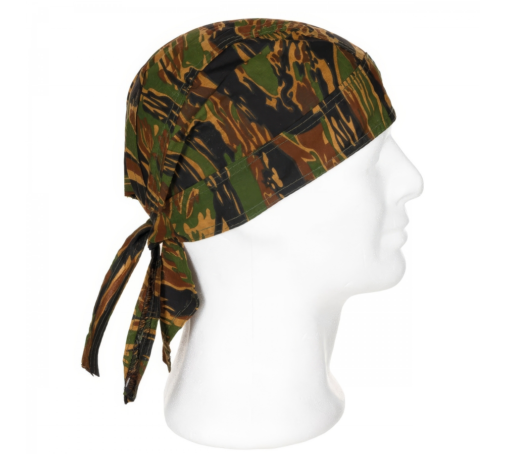 Headwrap tiger stripe