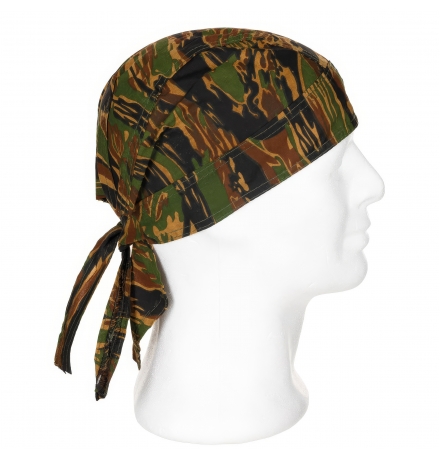 Headwrap tiger stripe