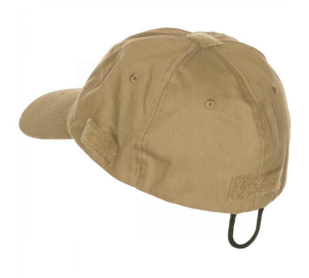Einsatz-Cap mit Klett coyote tan